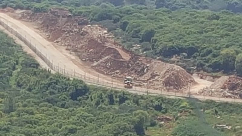  ڕژیمی زایۆنی کاری ڕۆنانی دیواری سنووری لەگەڵ لوبنانی دەستپێکردەوە 