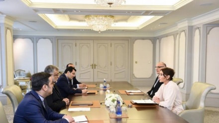 İranlı rəsmi Azərbaycan R-nın birinci vitse-prezidentilə görüşüb