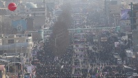 İran xalqının 22 bəhmən yürüşündə əzəmətli iştirakı 