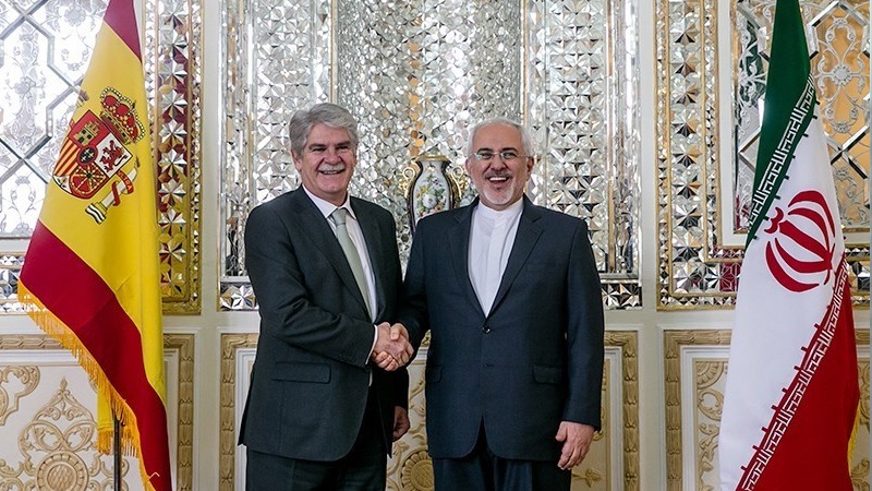 ایران اور اسپین کے وزرائےخارجہ کی ملاقات 