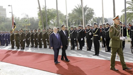 جێگری یەکەمی سەرۆکی کۆماری ئیسلامیی ئێران گەیشتە بەغدا