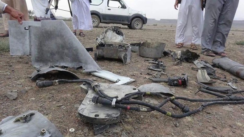 یمن کی سرحد پر سعودی جاسوس طیارہ تباہ 