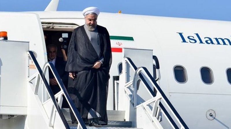 İran prezidenti Kirmanşaha daxil olub