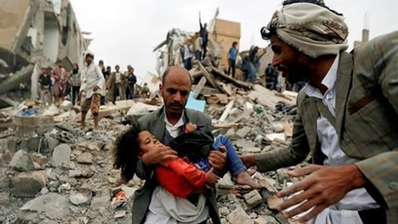 یمن پر سعودی جارحیت، ایک ہی خاندان کے 6 افراد شہید 