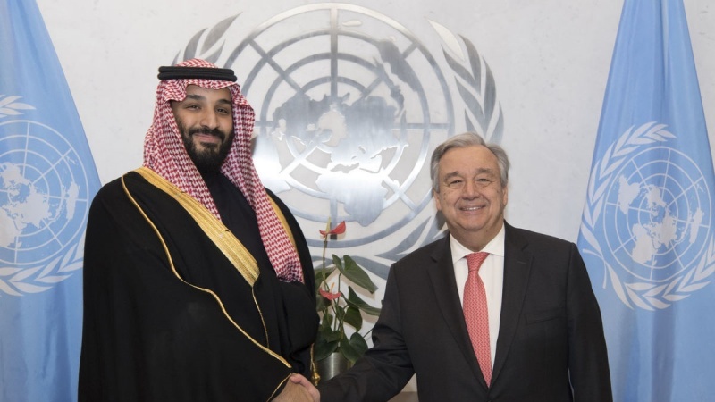 چاوپێکەوتنی پاشمیری سەعوودیا لەگەڵ سکرتێری گشتیی ڕێکخراوی نەتەوەکان : درێژەی دیپلوماسی دراڤ