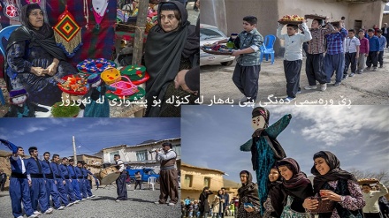 ڕێ وڕەسمی دەنگی پێی بەهار لە کنۆلە بۆ پێشوازی لە نەورۆز