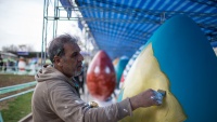 Ukrašavanje Teherana obojenim jajima