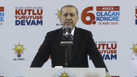 Ərdoğan Türkiyə ordusunun işğalçı olmadığını vurğulayıb