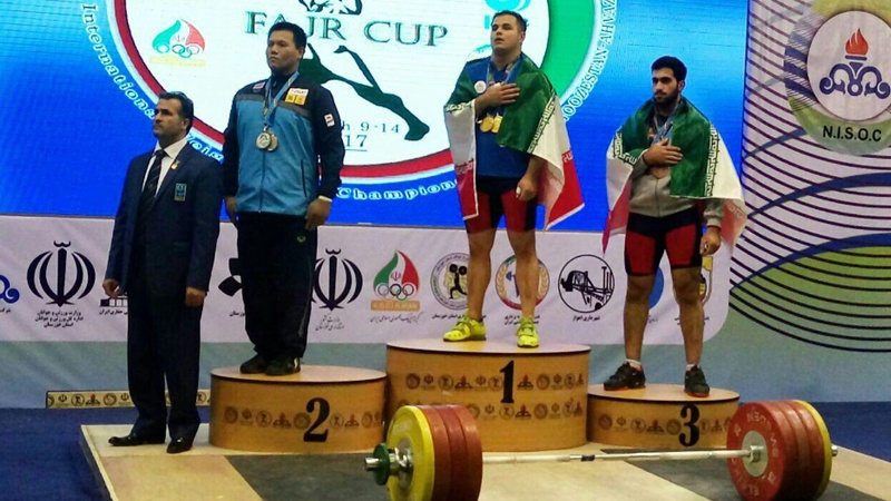 İran ağırlıqqaldırma üzrə Fəcr yarışlarının qalibi oldu