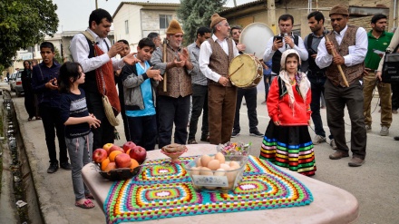 داب و نەریتی پێشوازی نەورۆز له شاری گورگان