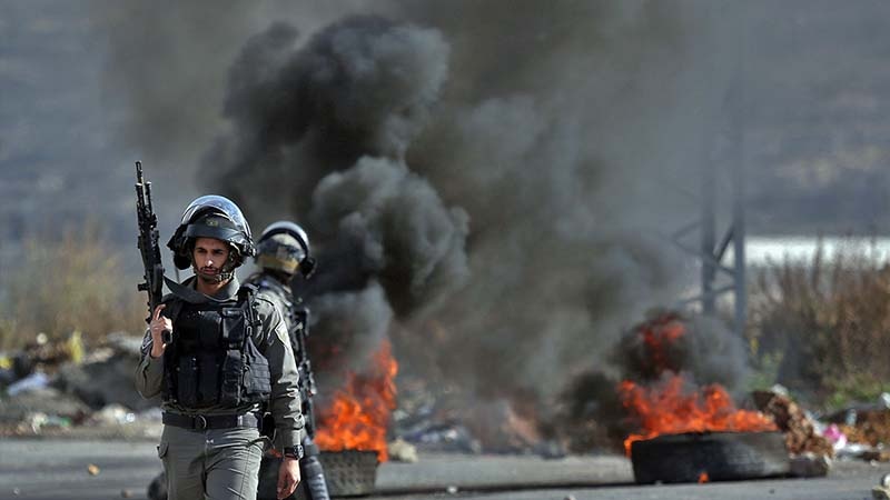 شەهادەتی فەلەستینیەک و برینداربوونی دەیان کەس لە چواردەهەمین خۆپێشاندانەکانی 