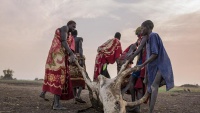 Godišnja migracija nomada u Južnom Sudanu
