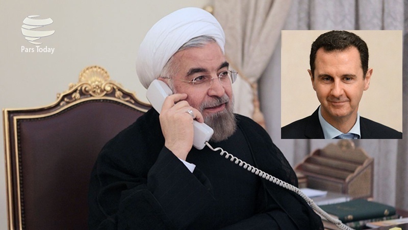 شام پر امریکی حملہ دہشت گردوں کی کھلی حمایت ہے، صدر روحانی  