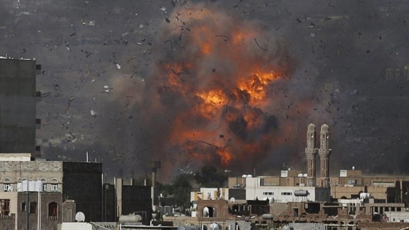 یمن پر سعودی طیاروں کی بمباری میں متعدد افراد شہید و زخمی