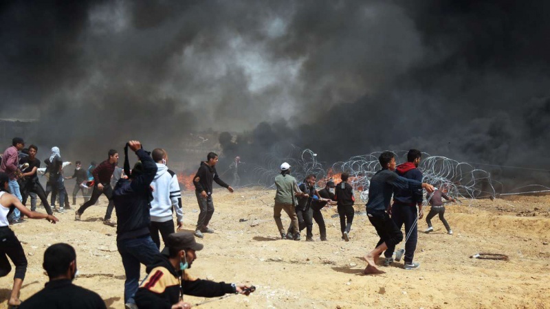 فلسطینیوں پر اسرائیلی جارحیت، ایک فلسطینی شہید ایک ہزار زخمی
