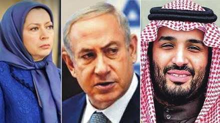 دیداری پاشمیری سەعوودی لەگەل سەرکردەی مۆنافقین لە پاریس 