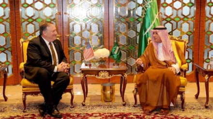 دیداری وەزیری دەرەوەی ئەمریکا لەگەڵ پاشای عەرەبستان