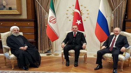  کۆبوونەوەی سەرۆک کۆمارانی ئێران ، تورکیا و ڕوسیا لە بارەی سوریا دەستپێکراوە