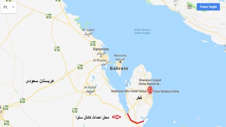 گەڵاڵەی کێشەسازکەری عەرەبستان بۆ قەتەر