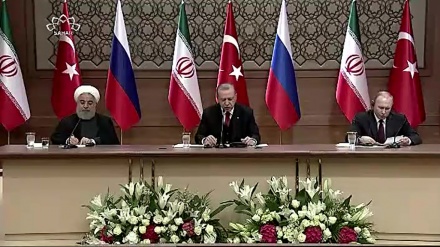 انقرہ میں اسلامی جمہوری ایران ، روس اور ترکی کا سہ فریقی اجلاس