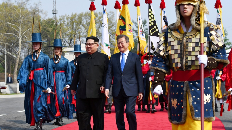 Cənubi Koreya və Şimali Koreya liderlərinin görüşü
