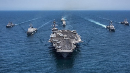 کورونا کا قہر، آبنائے ہرمز سے برطانوی جنگی بیڑا فرار