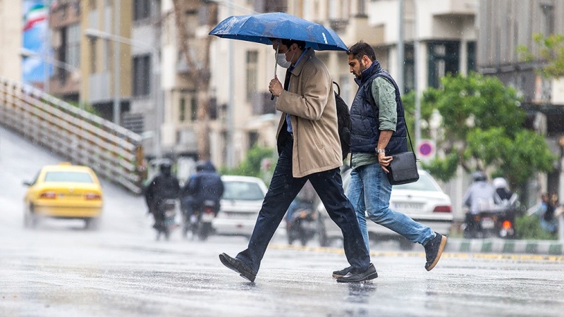 تہران میں باران رحمت