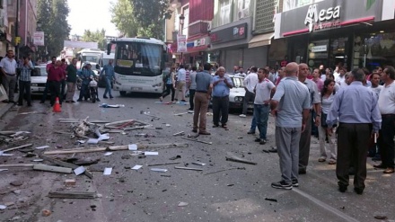 Türkiyədə partlayıcı maddələrin istehsal edildiyi məkanda partlayış olub