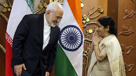 ایران اور ہندوستان کے وزراء خارجہ کی ملاقات