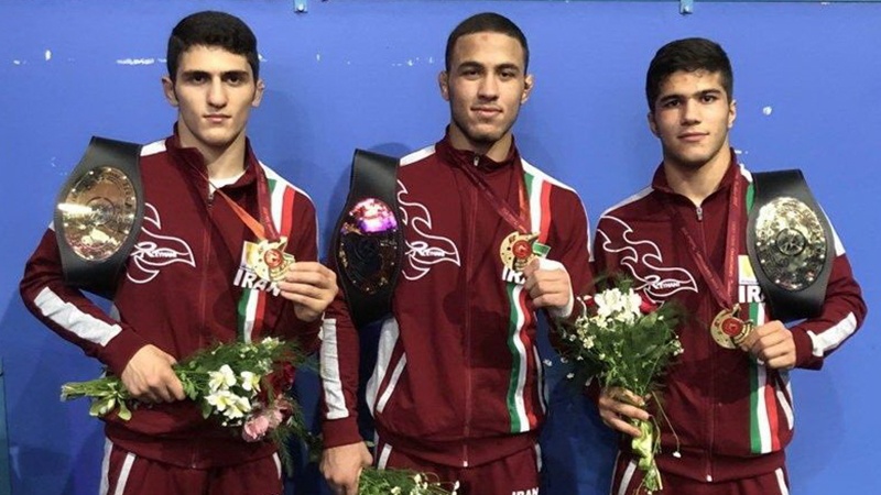İran sərbəst güləş üzrə yeniyetmələrarası Asiya yarışlarında 3 qızıl medal qazanıb