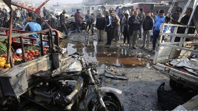 بغداد میں دہشت گردانہ حملہ، متعدد جاں بحق و زخمی