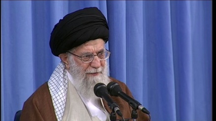 فلسطین کی آزادی الہی سنت ہے امریکہ کچھ نہیں کرسکتا، رہبر انقلاب اسلامی