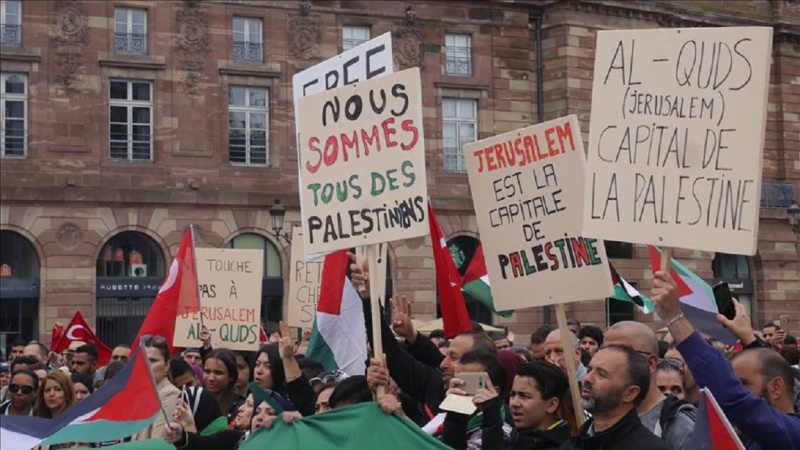 U Francuskoj održani protesti podrške Palestini