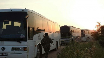 5000 terrorçu Dəməşqin cənubundan çıxdı