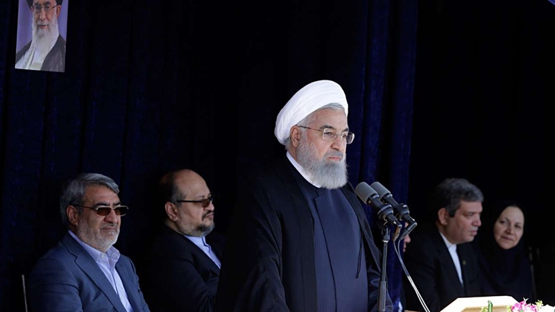 امریکہ و اسرائیل کے مقابلے میں پوری قوم متحد ہے، صدر مملکت ڈاکٹر حسن روحانی