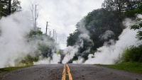 Erupcija vulkana Kilavaja na Havajima
