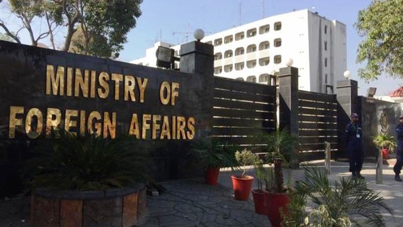 ہندوستانی سفارت کار پاکستانی دفتر خارجہ میں طلب