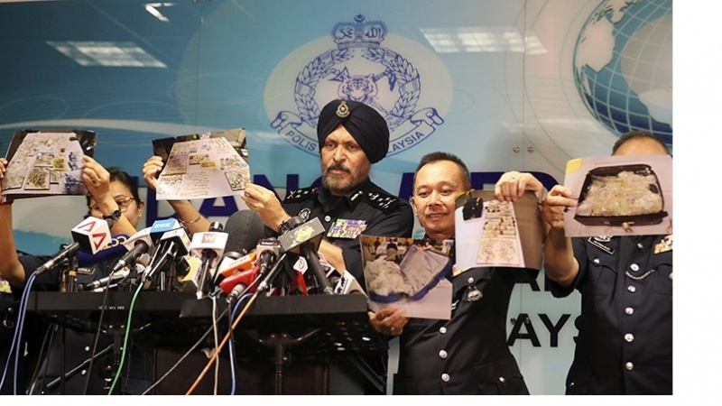 Foto/Beta: Najveća zapljena u historiji Malezije saopštio šef odjeljenja za istrage
