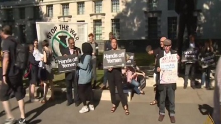 İngiltərənin Ərəbistanın cinayətlərinə dəstək verməsi Londonda etirazlara səbəb olub