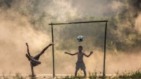 Svijet iza fudbalske branke u azijskom selu