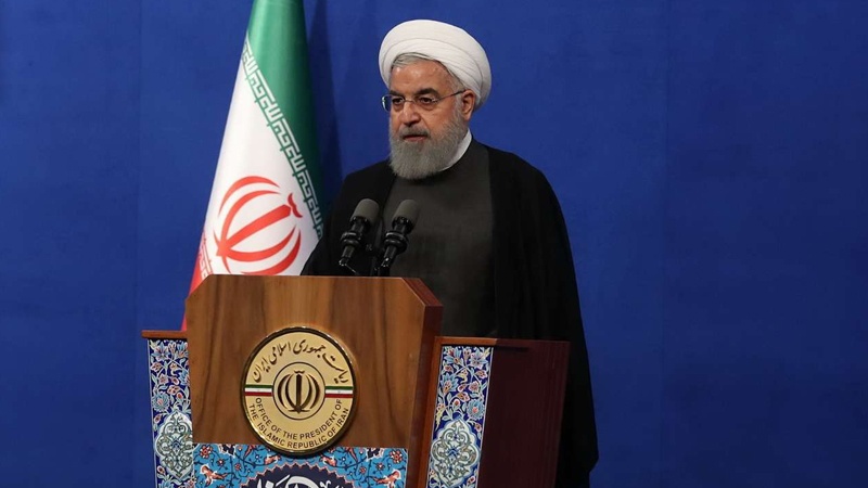 تمام امریکی حکومتیں ایرانی عوام  کی دشمن ہیں، صدر حسن روحانی 