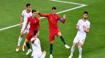 پرتگال کے مقابلے میں ایران کی عمدہ کارکردگی میچ ایک ایک گول سے برابر