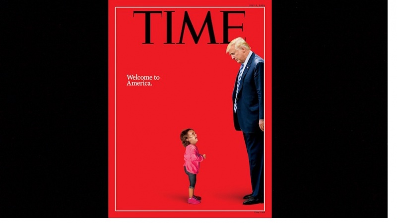 Tajm: Uplakano dijete, Tramp i 'Dobrodošli u Ameriku'
