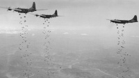 18.februar 1951.  - Bombarderi američkih zračnih snaga tokom bombardiranja Korejskog poluostrva 