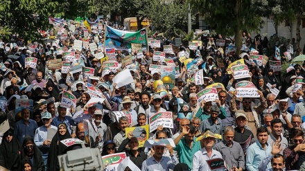  Meşa gelê Îranê ya bi boneya Roja Cîhanî ya Qudsê