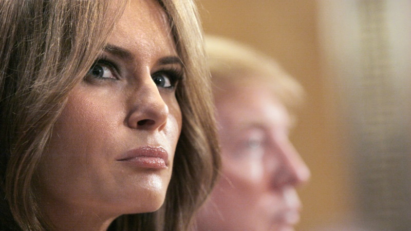 امریکی صدرٹرمپ کی بیوی میلانیا وائٹ ہاؤس میں یرغمال