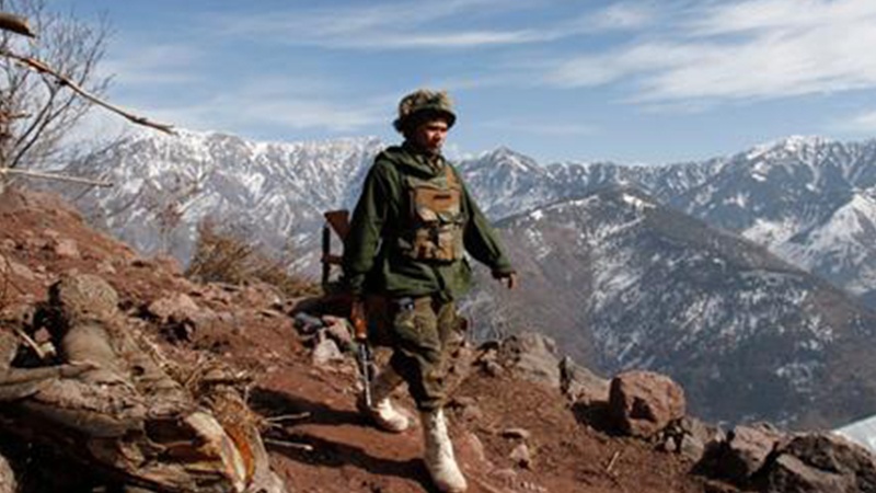 کشمیر کی کنٹرول لائن پر 4 ہندوستانی فوجیوں کی ہلاکت