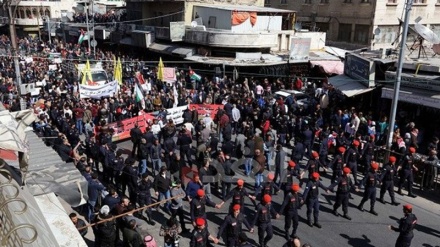 درێژەی خۆپێشاندانی دژە دەوڵەتی لە ئۆردۆن