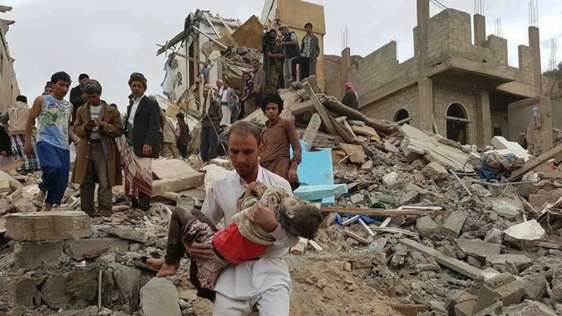 یمن پر سعودی جارحیت میں 3 عام شہری شہید 