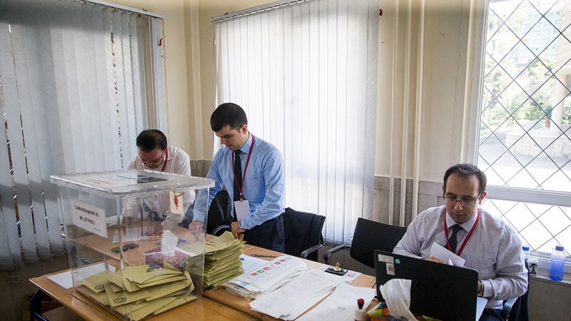 تہران میں ترکی کے صدارتی انتخابات کیلئے ووٹنگ 